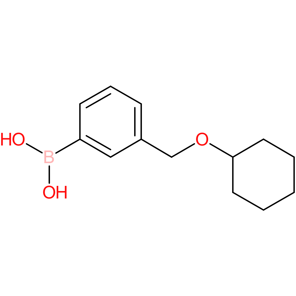 (3-((cyclohexyloxy)methyl)phenyl)boronic acid