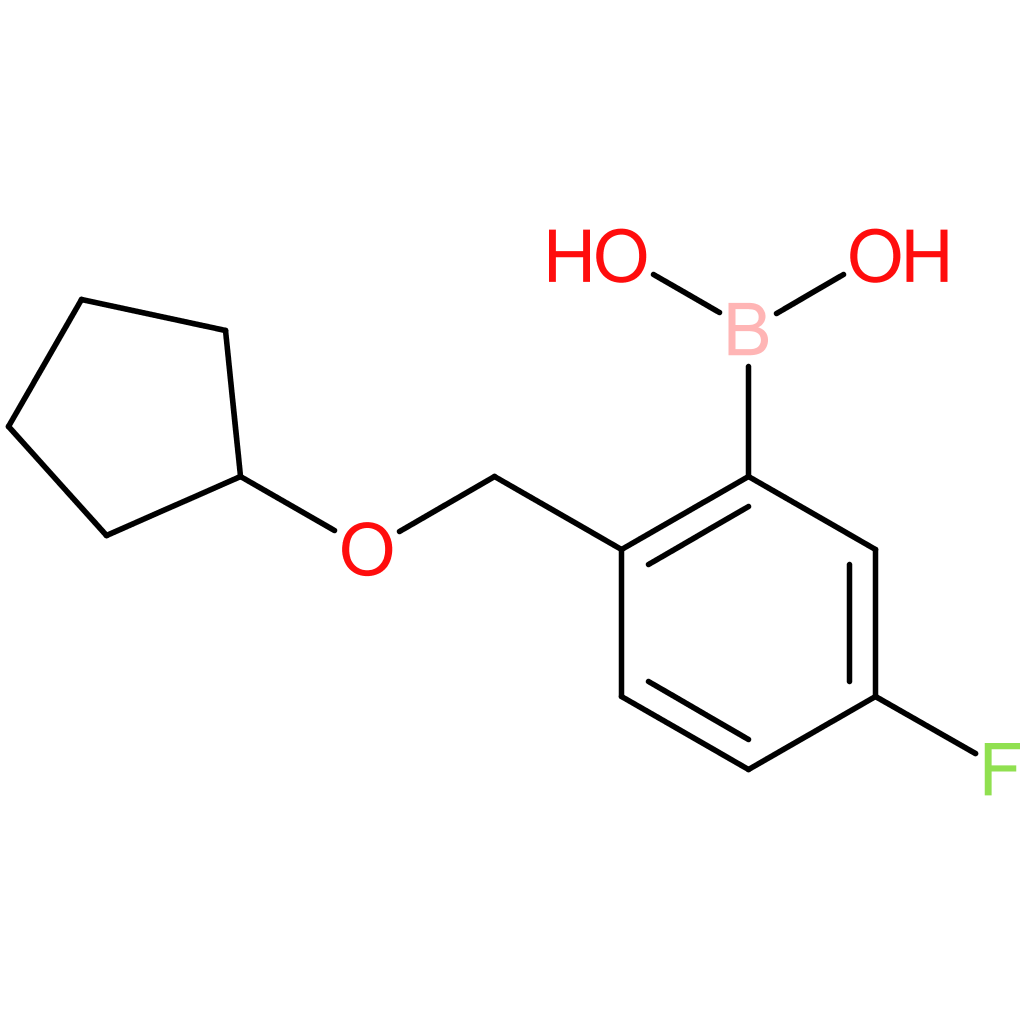 (2-[(cyclopentyloxy)methyl]-5-fluorophenyl)boronic acid