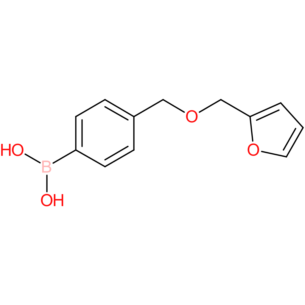 (4-((furan-2-ylmethoxy)methyl)phenyl)boronic acid