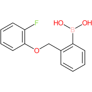 [2-(2-fluorophenoxymethyl)phenyl]boronic acid