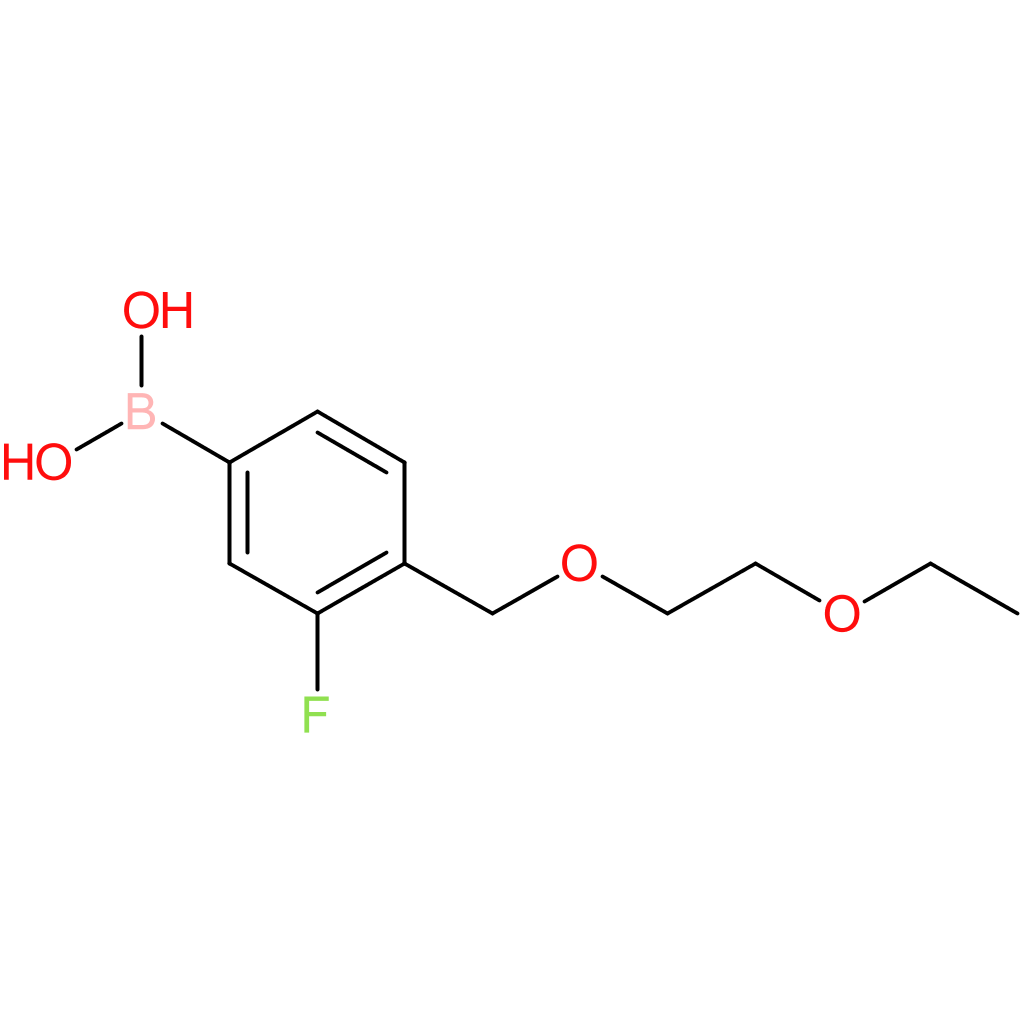 (4-[(2-ethoxyethoxy)methyl]-3-fluorophenyl)boronic acid