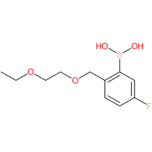 (2-[(2-ethoxyethoxy)methyl]-5-fluorophenyl)boronic acid