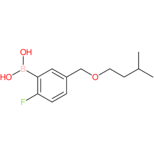 (2-fluoro-5-[(3-methylbutoxy)methyl]phenyl)boronic acid