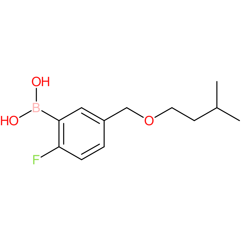 (2-fluoro-5-[(3-methylbutoxy)methyl]phenyl)boronic acid