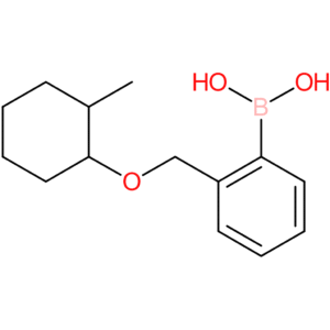 (2-([(2-methylcyclohexyl)oxy]methyl)phenyl)boronic acid