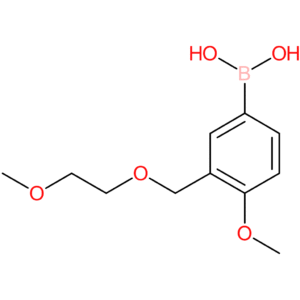 (4-methoxy-3-[(2-methoxyethoxy)methyl]phenyl)boronic acid
