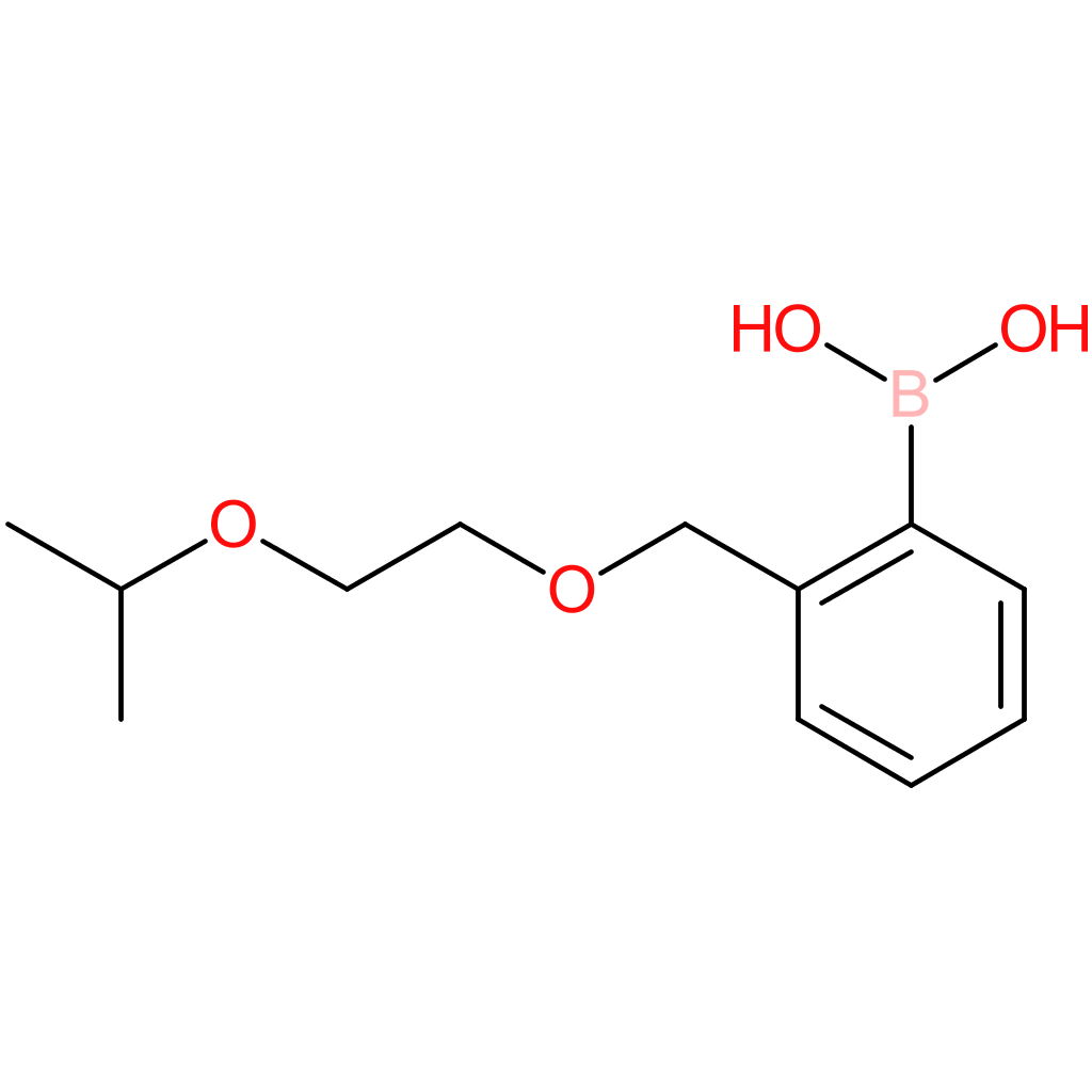 (2-([2-(propan-2-yloxy)ethoxy]methyl)phenyl)boronic acid