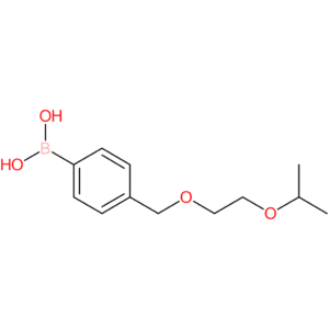 (4-([2-(propan-2-yloxy)ethoxy]methyl)phenyl)boronic acid
