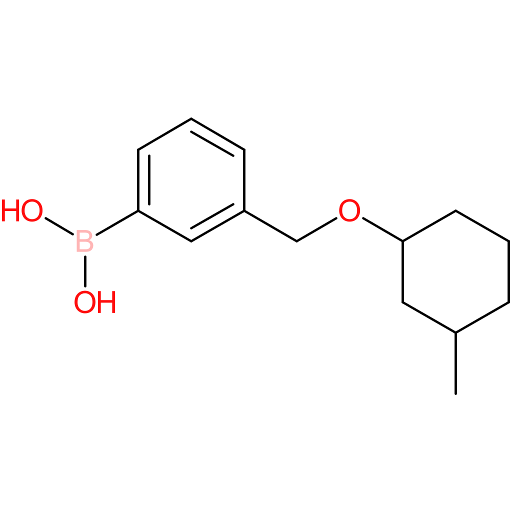 (3-([(3-methylcyclohexyl)oxy]methyl)phenyl)boronic acid