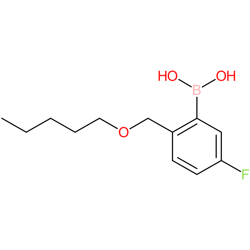 (5-fluoro-2-[(pentyloxy)methyl]phenyl)boronic acid