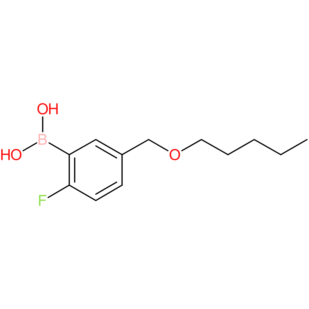 (2-fluoro-5-[(pentyloxy)methyl]phenyl)boronic acid
