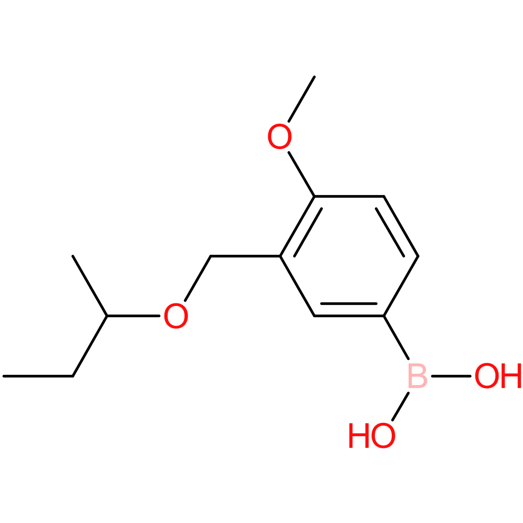 (3-[(butan-2-yloxy)methyl]-4-methoxyphenyl)boronic acid
