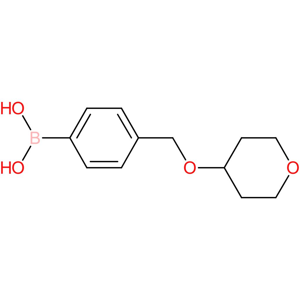 4-(tetrahydropyran-4-yloxymethy)phenylboronic acid