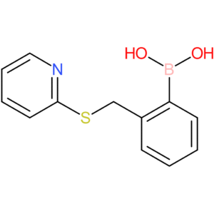 (2-[(pyridin-2-ylsulfanyl)methyl]phenyl)boronic acid