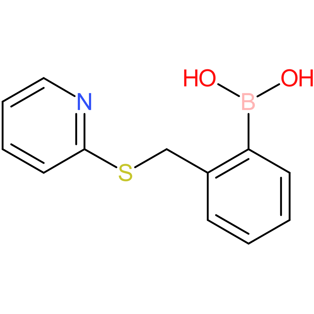 (2-[(pyridin-2-ylsulfanyl)methyl]phenyl)boronic acid