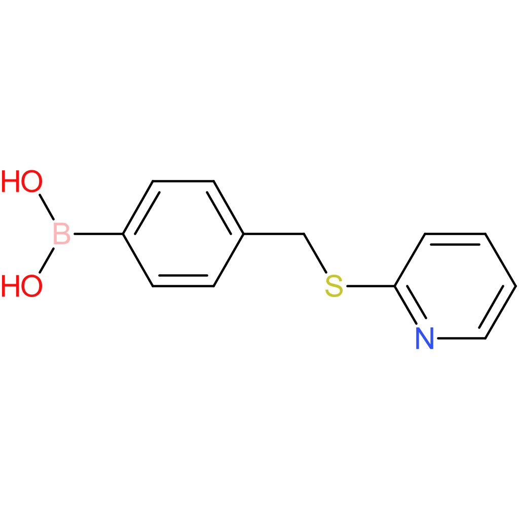 (4-[(pyridin-2-ylsulfanyl)methyl]phenyl)boronic acid