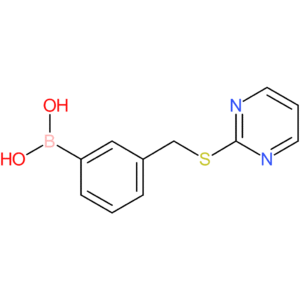 (3-[(pyrimidin-2-ylsulfanyl)methyl]phenyl)boronic acid