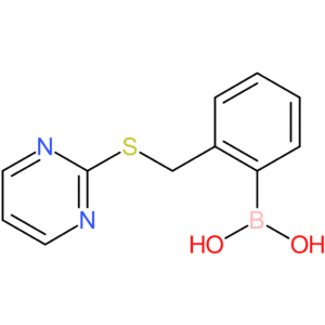 (2-[(pyrimidin-2-ylsulfanyl)methyl]phenyl)boronic acid