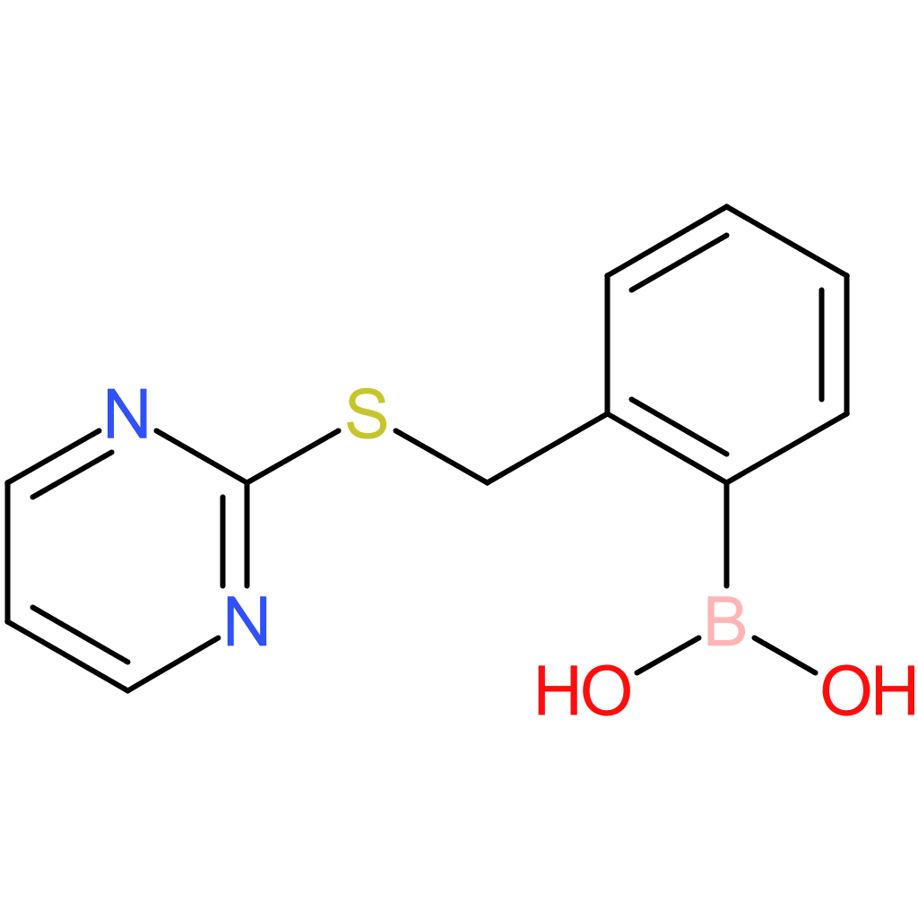 (2-[(pyrimidin-2-ylsulfanyl)methyl]phenyl)boronic acid