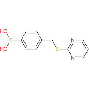 (4-[(pyrimidin-2-ylsulfanyl)methyl]phenyl)boronic acid