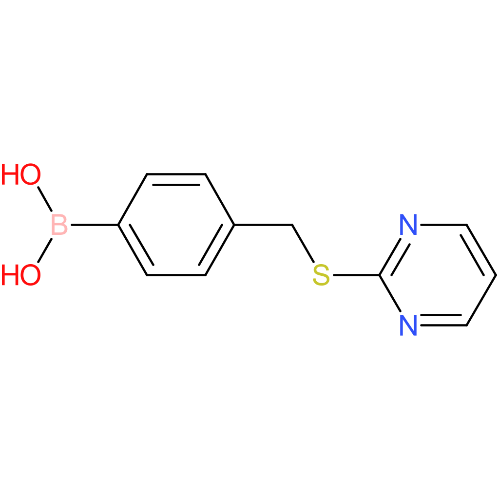 (4-[(pyrimidin-2-ylsulfanyl)methyl]phenyl)boronic acid