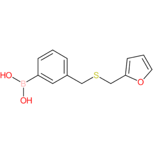(3-([(furan-2-ylmethyl)sulfanyl]methyl)phenyl)boronic acid