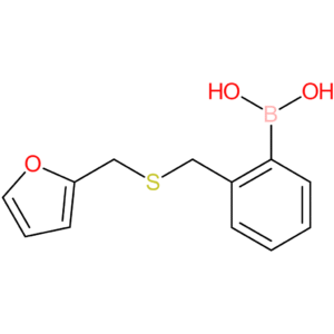 (2-([(furan-2-ylmethyl)sulfanyl]methyl)phenyl)boronic acid