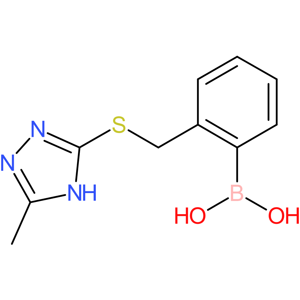 (2-([(5-methyl-4h-1,2,4-triazol-3-yl)sulfanyl]methyl)phenyl)boronic acid