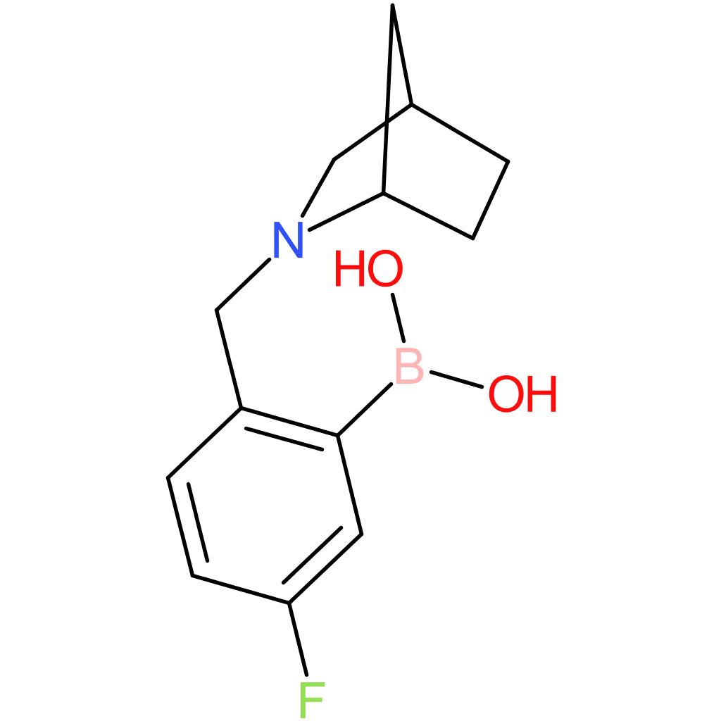 (2-(2-azabicyclo[2.2.1]heptan-2-ylmethyl)-5-fluorophenyl)boronic acid