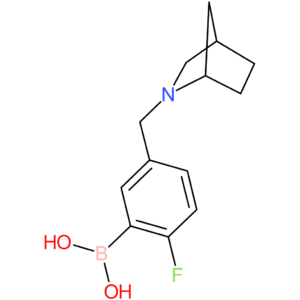 (5-(2-azabicyclo[2.2.1]heptan-2-ylmethyl)-2-fluorophenyl)boronic acid