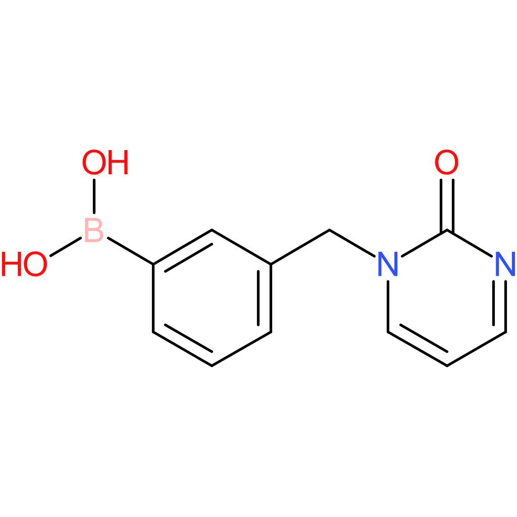 (3-[(2-oxo-1,2-dihydropyrimidin-1-yl)methyl]phenyl)boronic acid