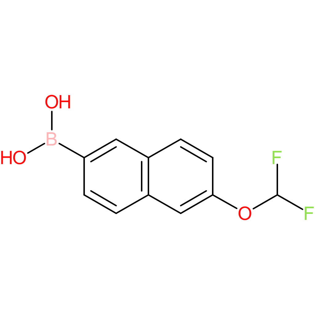 2-(difluoromethoxy)naphthalene-6-boronic acid