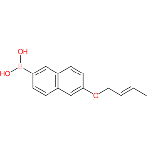 (E)-(6-(but-2-en-1-yloxy)naphthalen-2-yl)boronic acid