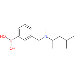 (3-([methyl(4-methylpentan-2-yl)amino]methyl)phenyl)boronic acid