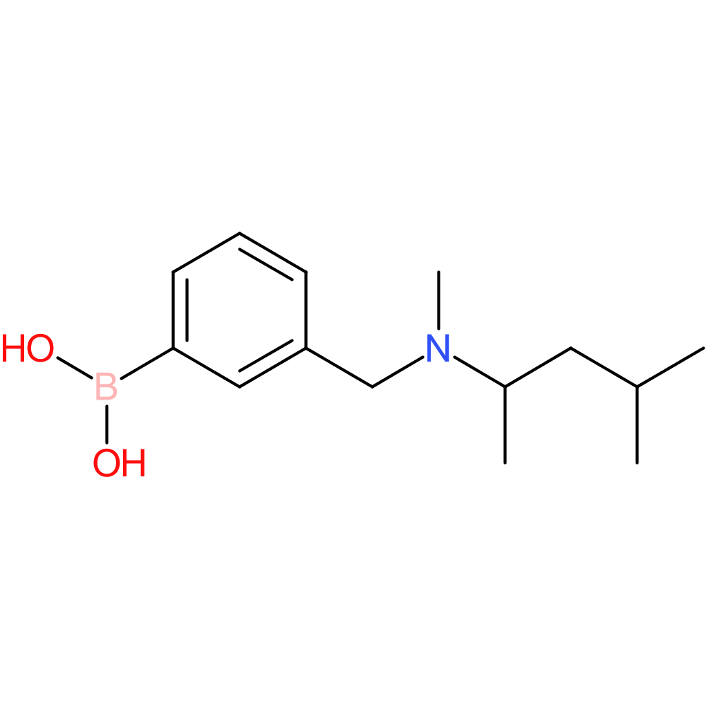 (3-([methyl(4-methylpentan-2-yl)amino]methyl)phenyl)boronic acid