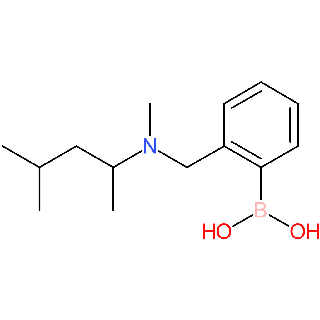 (2-([methyl(4-methylpentan-2-yl)amino]methyl)phenyl)boronic acid