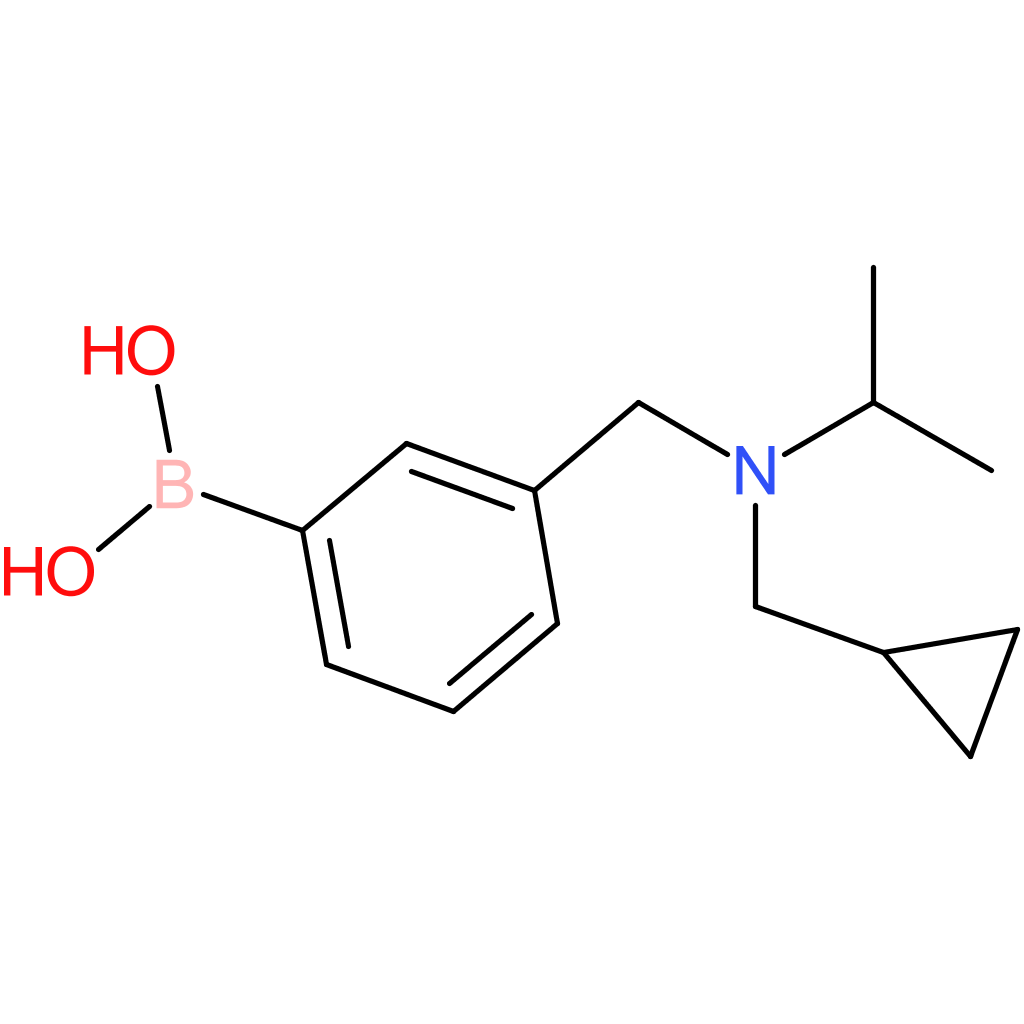 (3-([(cyclopropylmethyl)(propan-2-yl)amino]methyl)phenyl)boronic acid