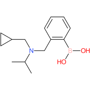 (2-([(cyclopropylmethyl)(propan-2-yl)amino]methyl)phenyl)boronic acid