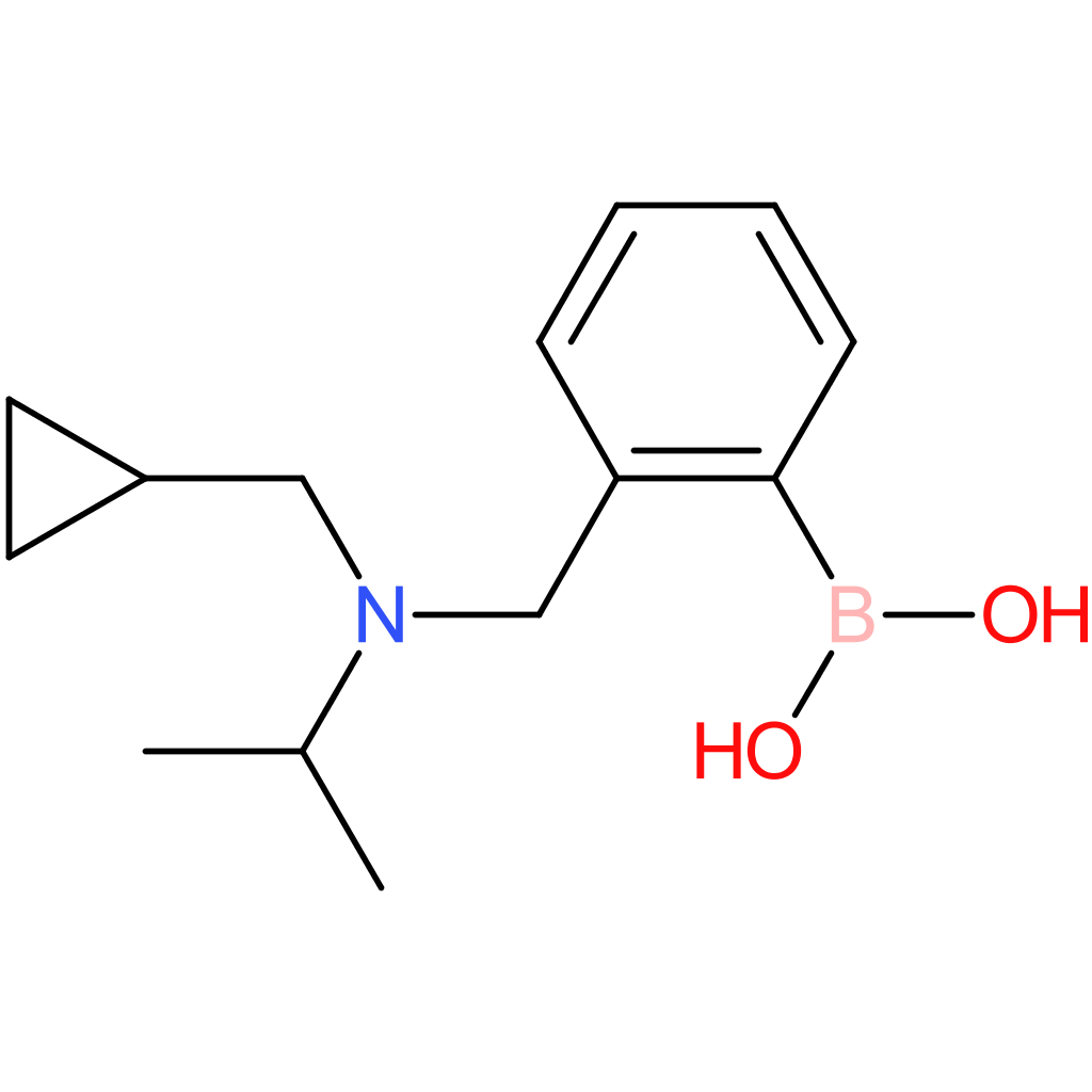 (2-([(cyclopropylmethyl)(propan-2-yl)amino]methyl)phenyl)boronic acid