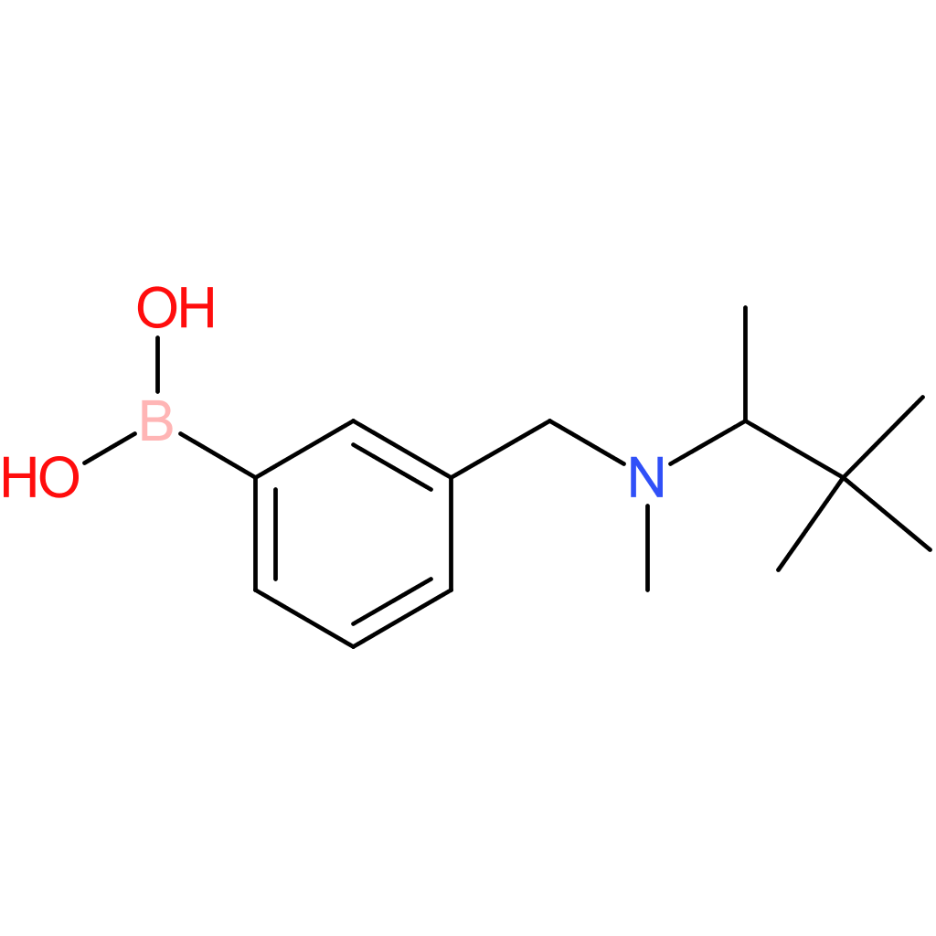 (3-([(3,3-dimethylbutan-2-yl)(methyl)amino]methyl)phenyl)boronic acid