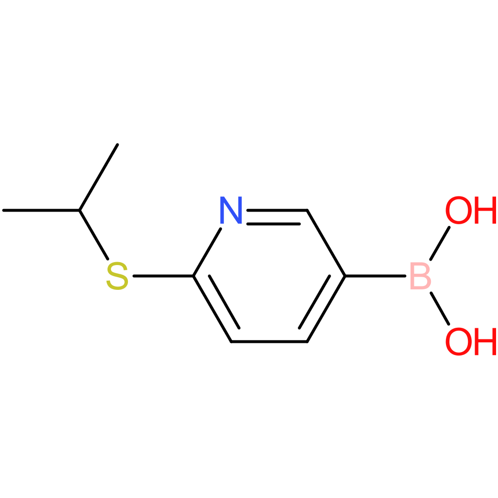 6-(isopropylthio)pyridine-3-boronic acid