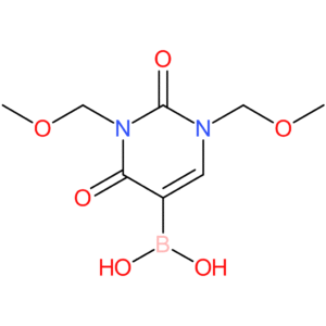 (1,3-bis(methoxymethyl)-2,4-dioxo-1,2,3,4-tetrahydropyrimidin-5-yl)boronic acid