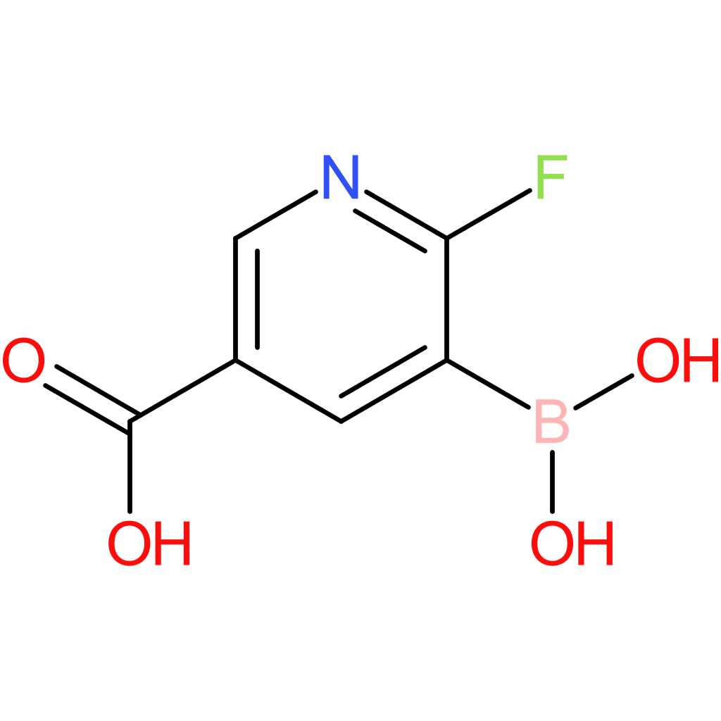 5-carboxy-2-fluoropyridine-3-boronic acid