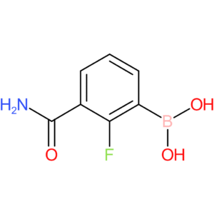 3-aminocarbonyl-2-fluorophenylboronic acid