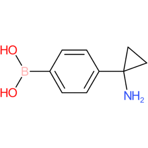 [4-(1-aminocyclopropyl)phenyl]boronic acid