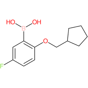 [2-(cyclopentylmethoxy)-5-fluorophenyl]boronic acid