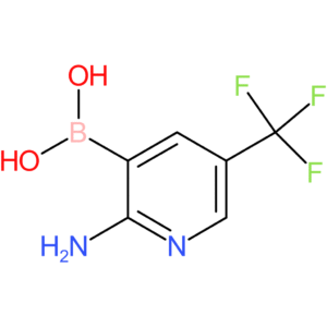 2-amino-5-(trifluoromethyl)pyridine-3-boronic acid