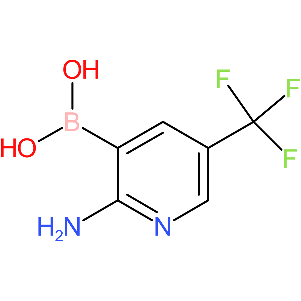 2-amino-5-(trifluoromethyl)pyridine-3-boronic acid