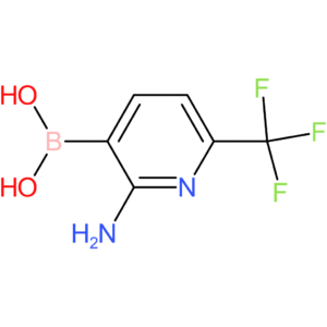2-amino-6-(trifluoromethyl)pyridine-3-boronic acid
