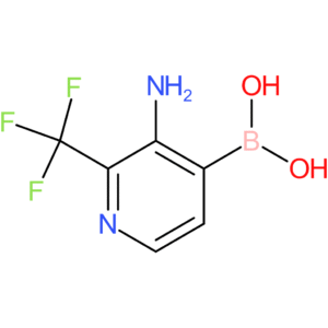 3-amino-2-(trifluoromethyl)pyridine-4-boronic acid